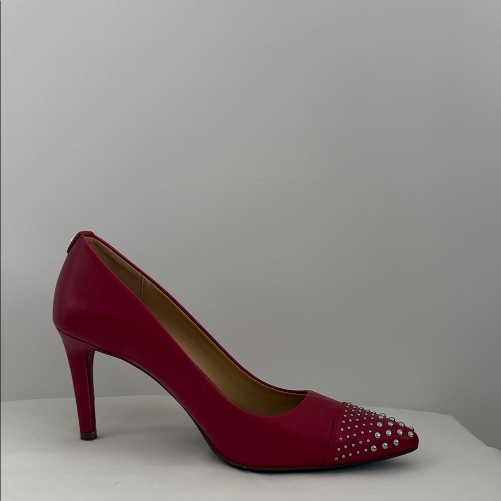 Michael Kors Red Studded Heels